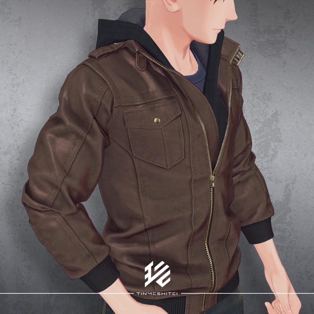 珍飯亭共通素体『レザージャケット』