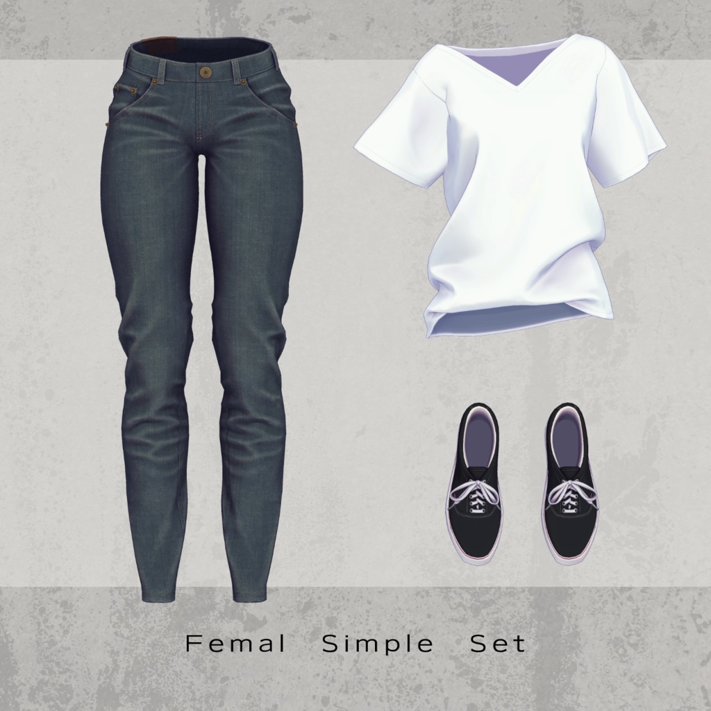 オリジナル3Dモデル『深澄/Misumi』