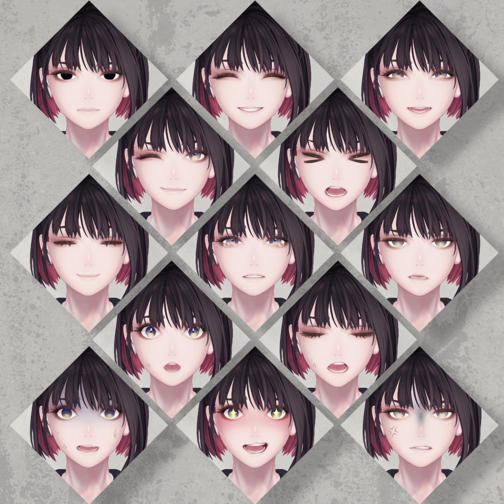 オリジナル3Dモデル『深澄/Misumi』