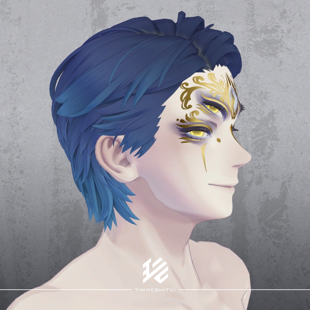 『ゆったり七三分け』