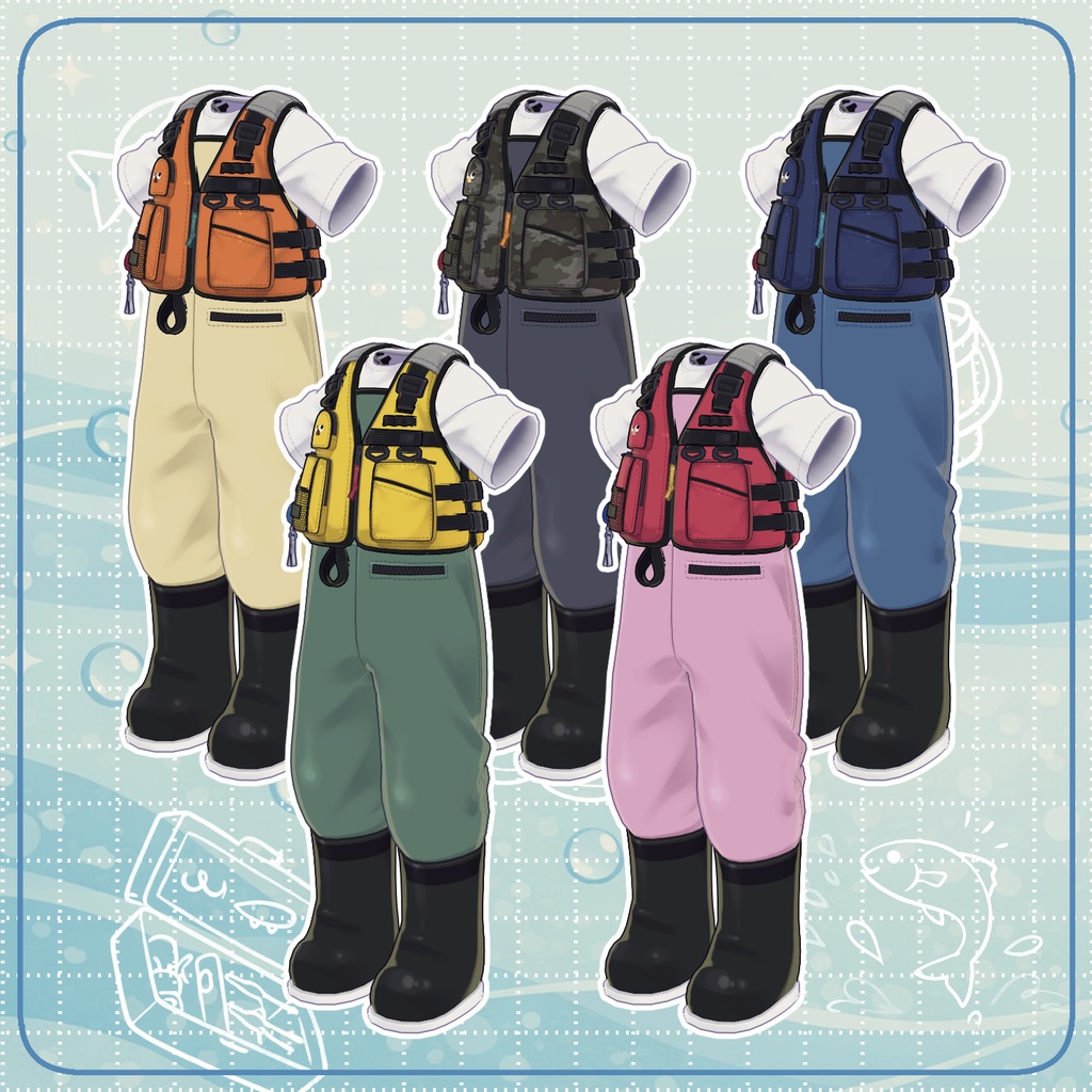 まめふれんず専用『釣り日和セット』