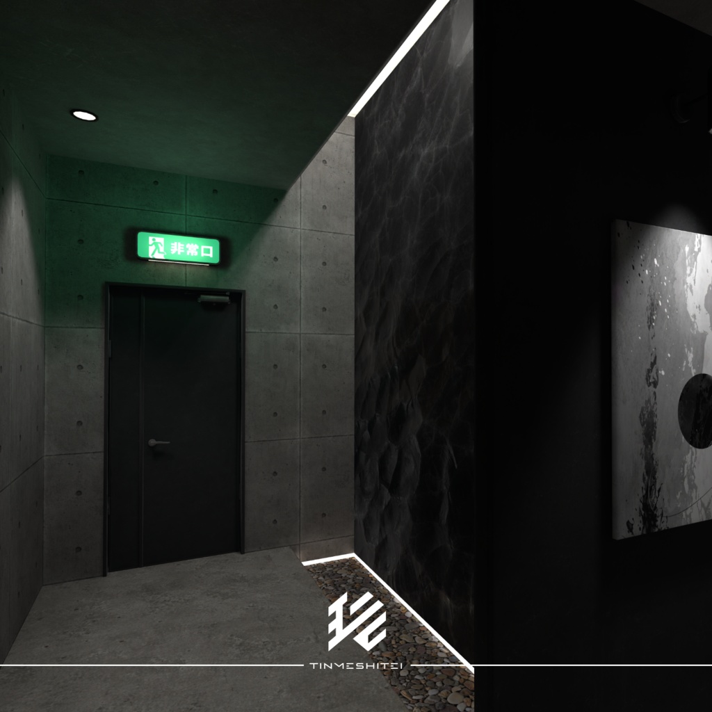VRCワールド『Modern Industrial Room』