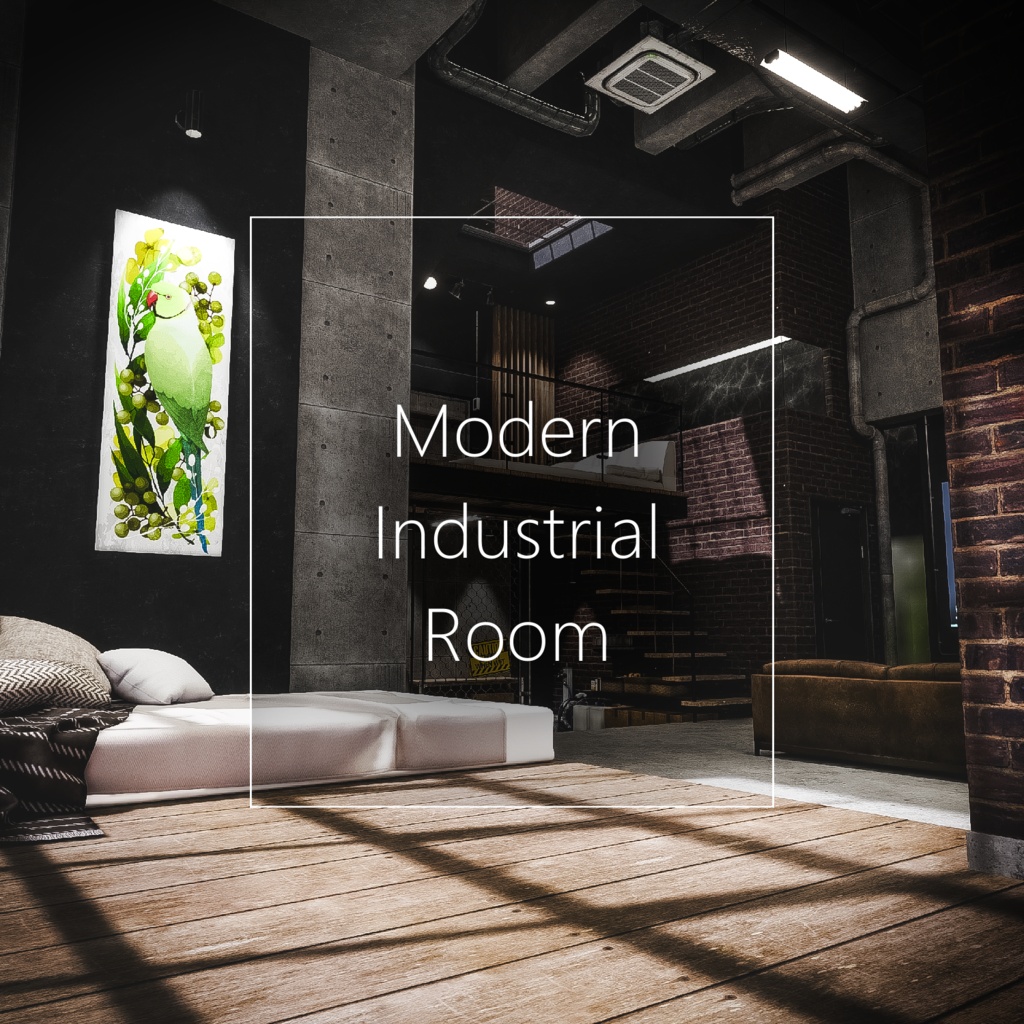 VRCワールド『Modern Industrial Room』