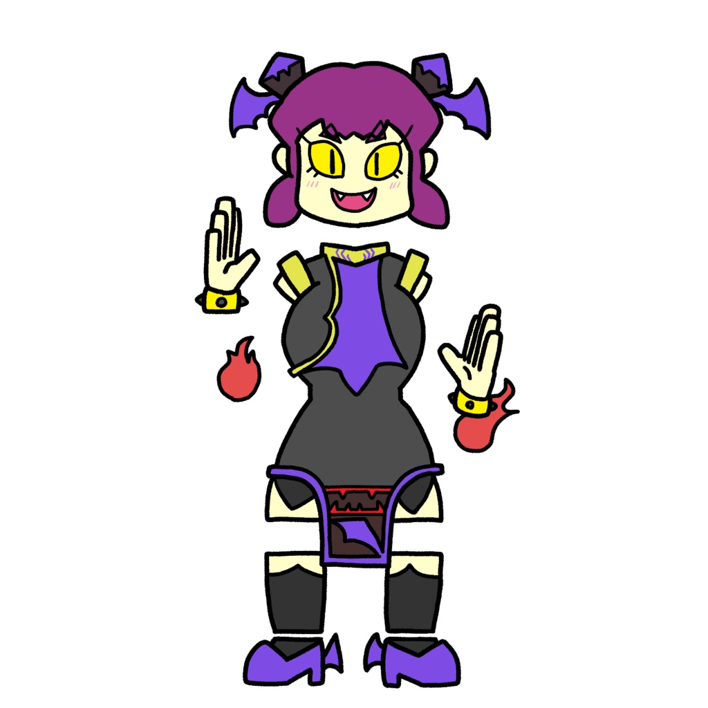 分離体ガールアクリルキーホルダー