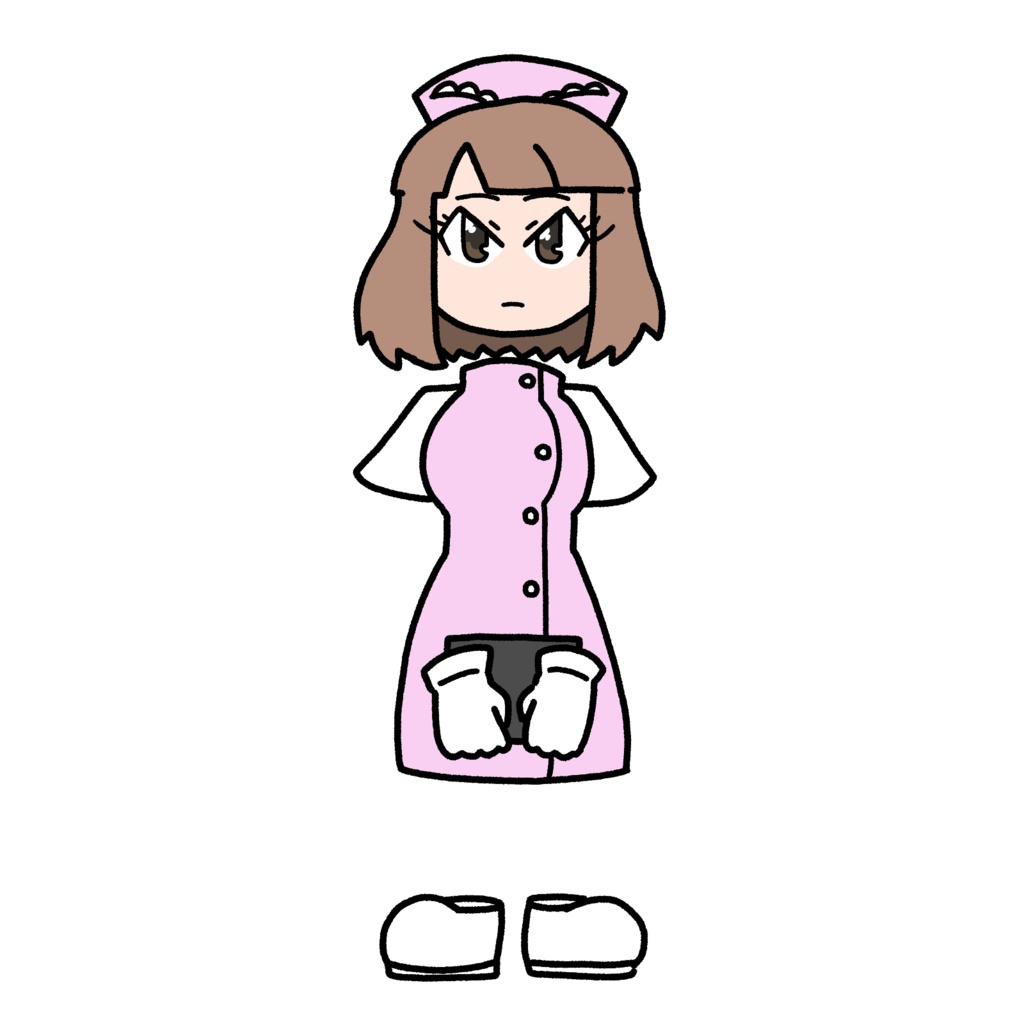 分離体ガールアクリルキーホルダー