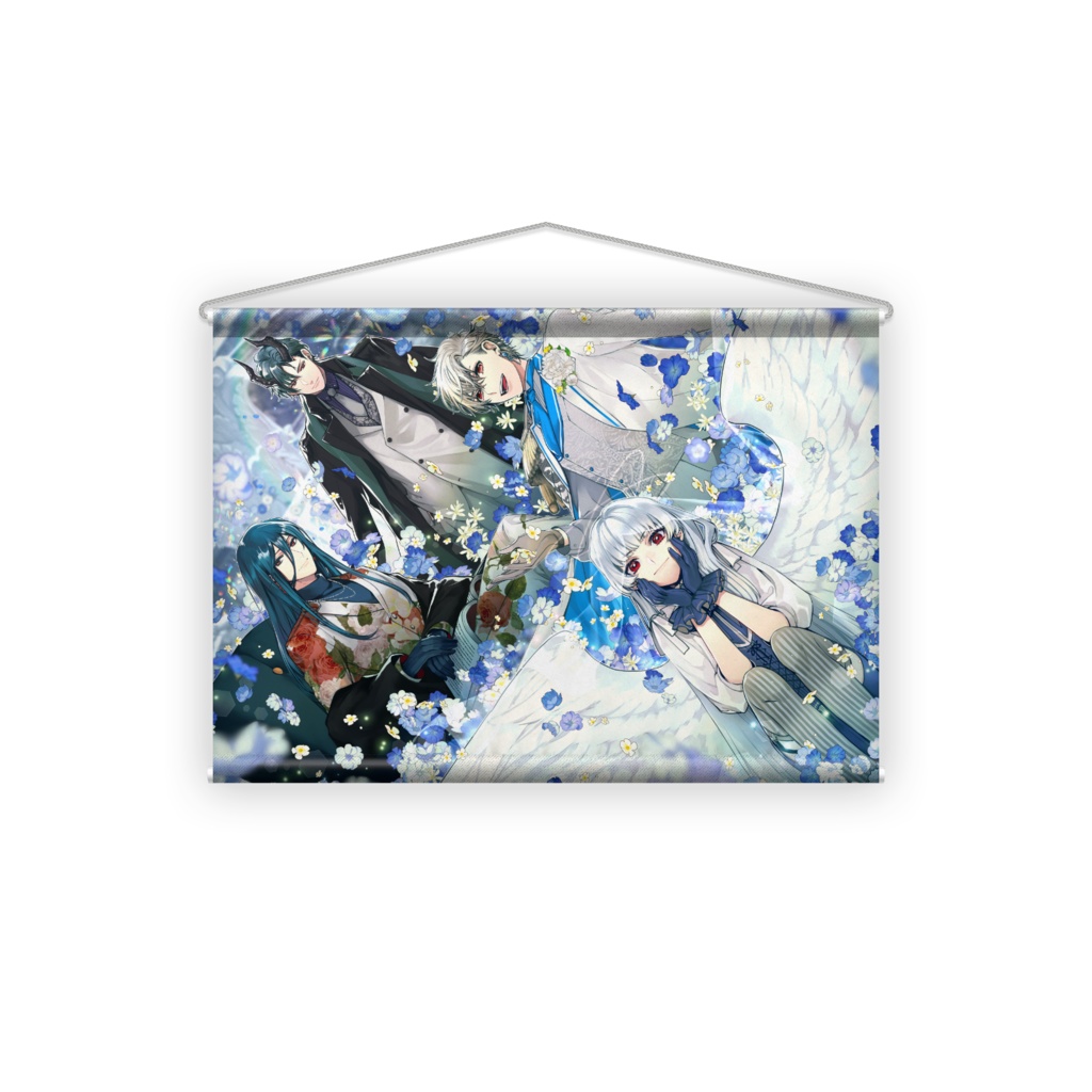 【2022年ホワイトデー記念】天使代行ラングドシャ ボーイズ?・タペストリー【B2横】