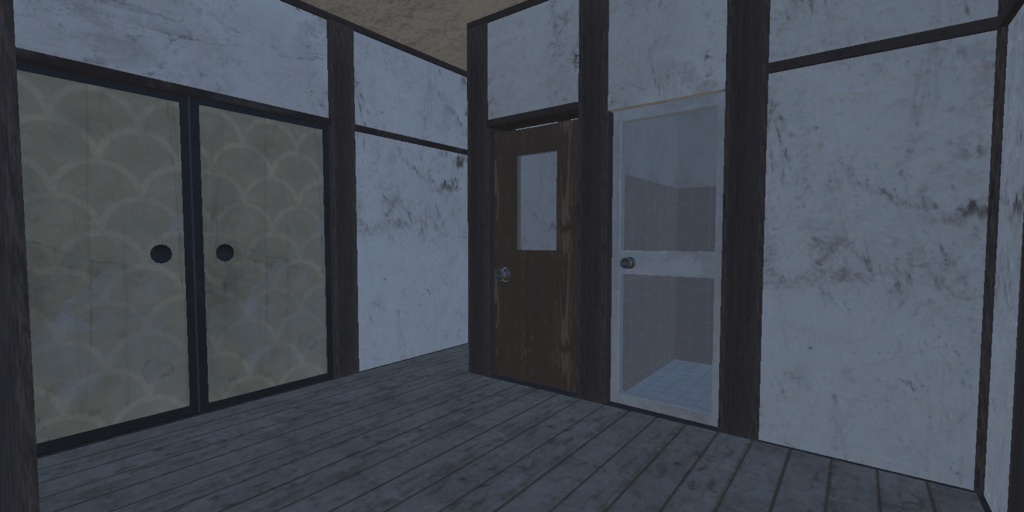 【VRChat対応】 家 3Dモデル 内装付き