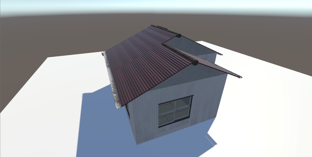 【VRChat対応】 家 3Dモデル 内装付き