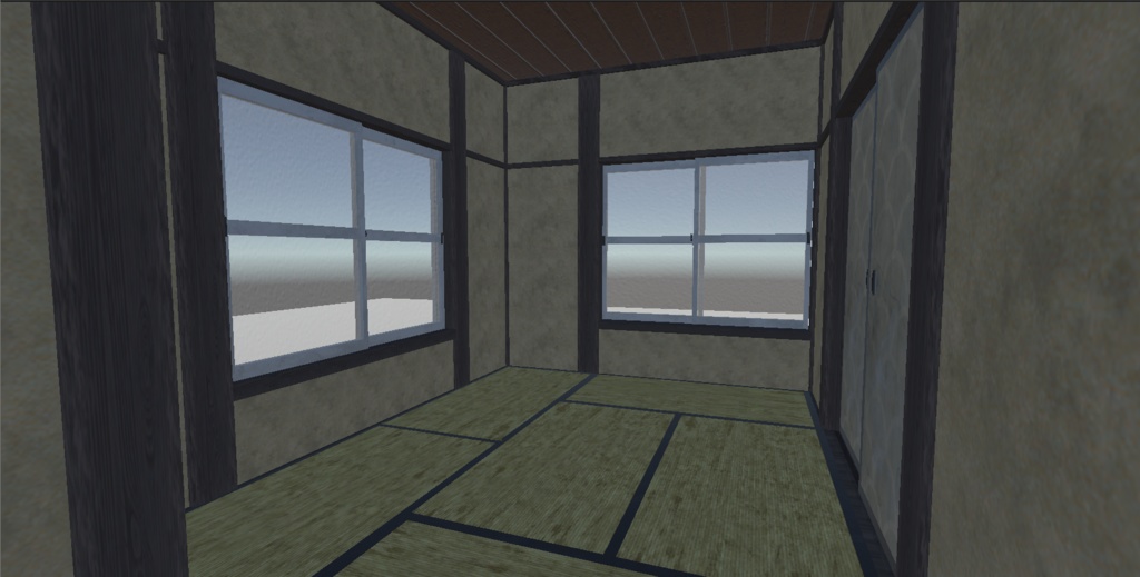 【VRChat対応】 家 3Dモデル 内装付き