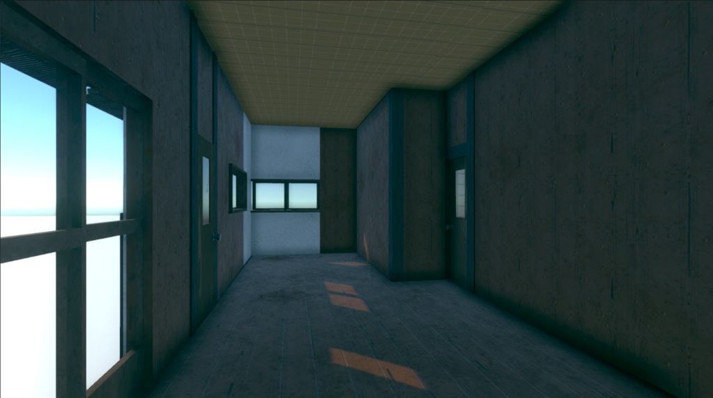 【VRChat、Unity対応】日本家屋 内装外装付き ふすまや窓つき