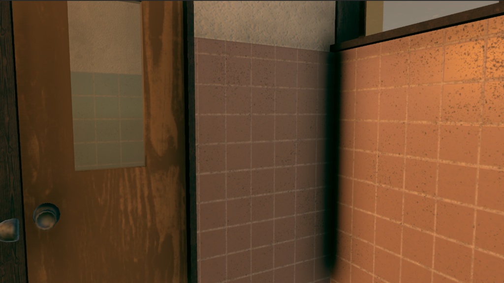 【VRChat対応】 家13 内装外装付き ドアや窓 ふすま付き
