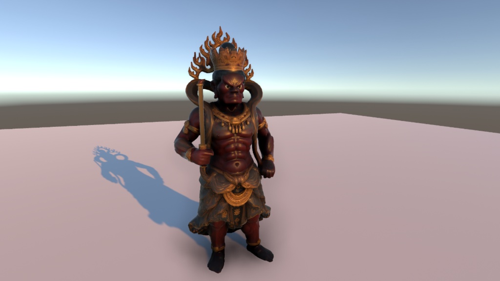 【3Dモデル】金剛力士像