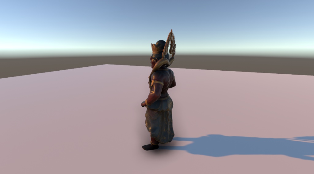 【3Dモデル】金剛力士像