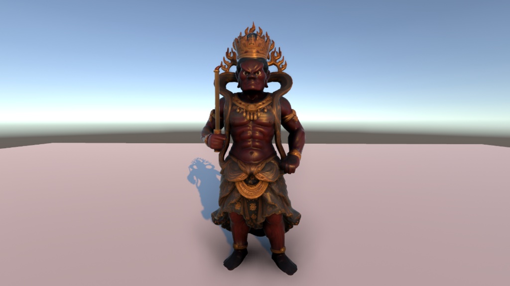 【3Dモデル】金剛力士像
