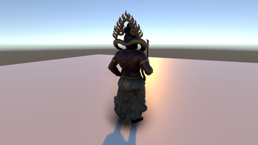 【3Dモデル】金剛力士像