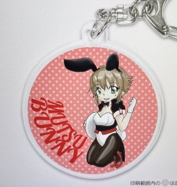 【C104通販】新刊セット 桜舞い散るあの丘で+陸奥バニーアクキー