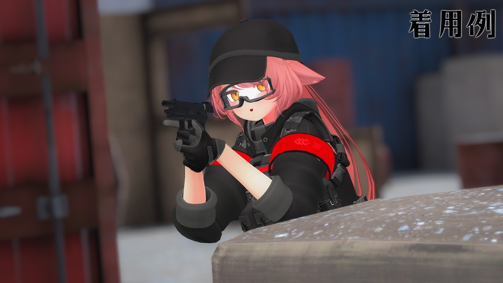 【無料】サバゲー向けアームバンド 赤&黄