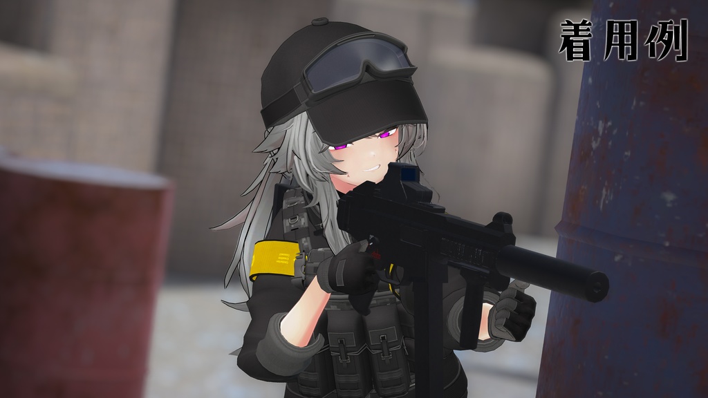 【無料】サバゲー向けアームバンド 赤&黄