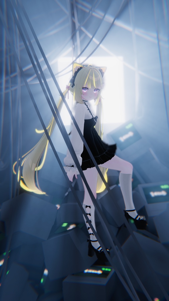 シフォン Chiffon Luminous Hair Texture