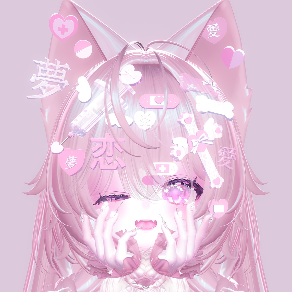 YUMEKOI medical hair acc