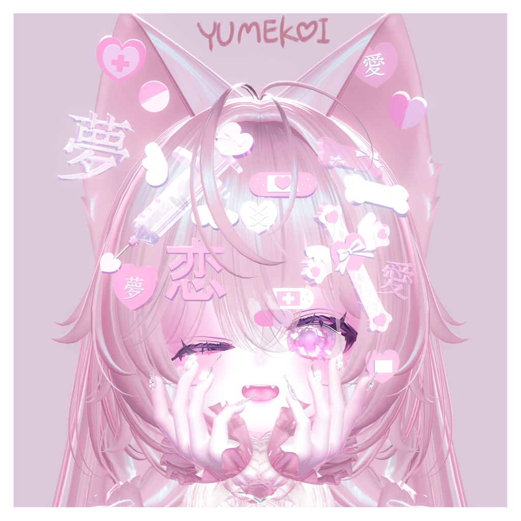 YUMEKOI medical hair acc