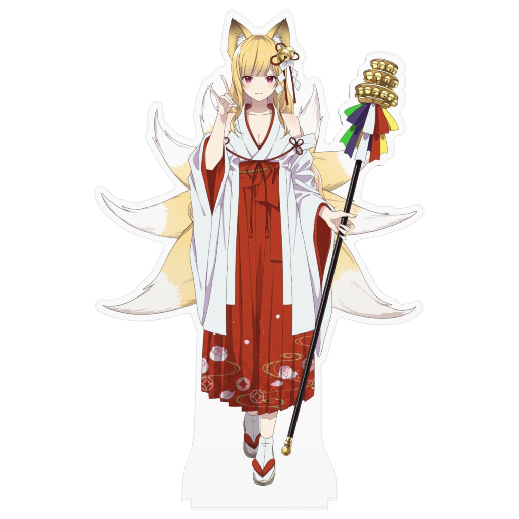 ⛩ 【通常版】金狐 -立ち絵アクリルフィギア- ⛩