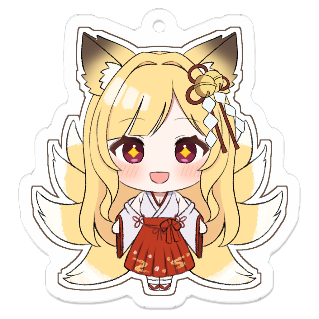 【立ち絵Ver.】きゃわたんミニ月宮ちゃん(きらん+にっこり)