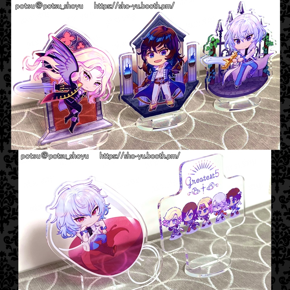 悪魔城ドラキュラ アクリルスタンド5種