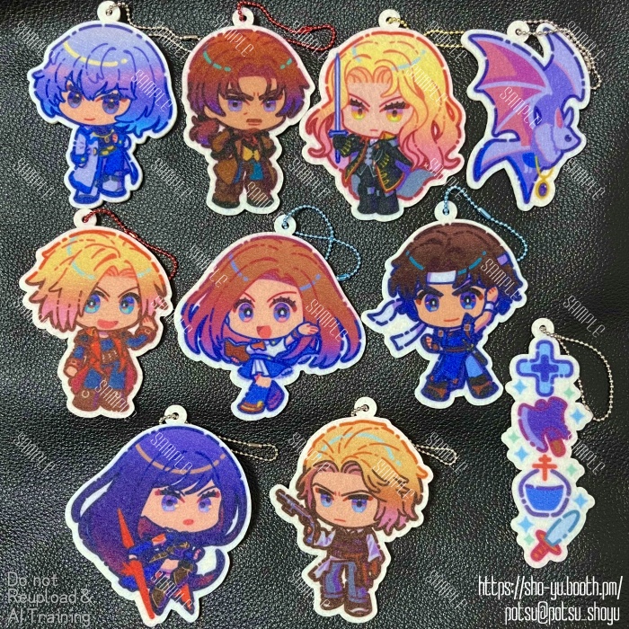 DS悪魔城ドラキュラ ちびキャラフェルトチャーム