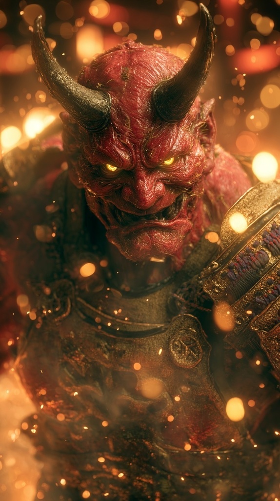 オーダーメイド実写風アート|スマホ壁紙・SNSアイコン制作(妖怪・守護神・オリジナル)