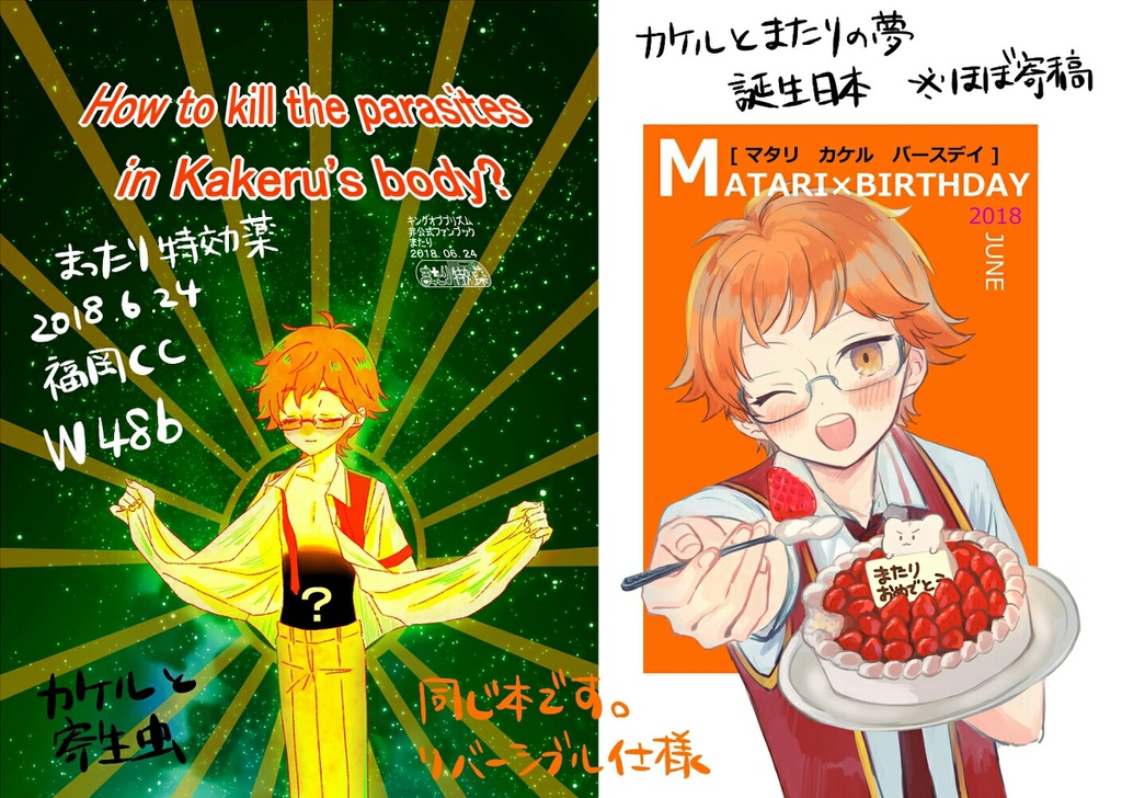 ｢How to kill the parasites in Kakeru's body?」 「MATARI×BIRTHDAY」