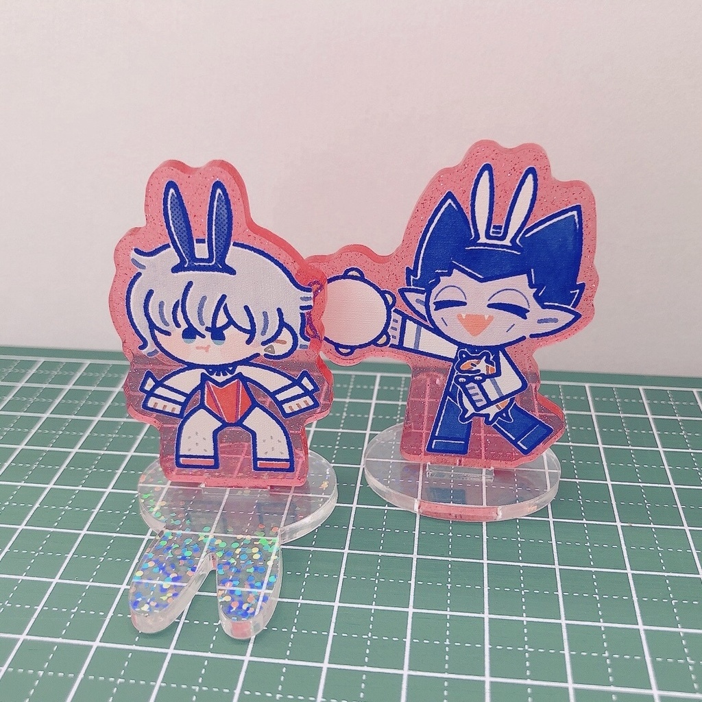 バニロくんとバニドちゃんのアクスタ