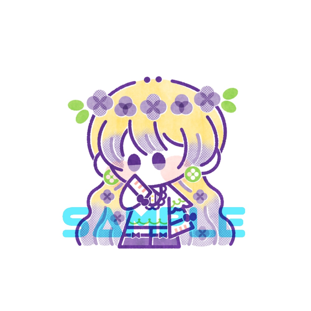 すみれちゃんの自立アクスタ