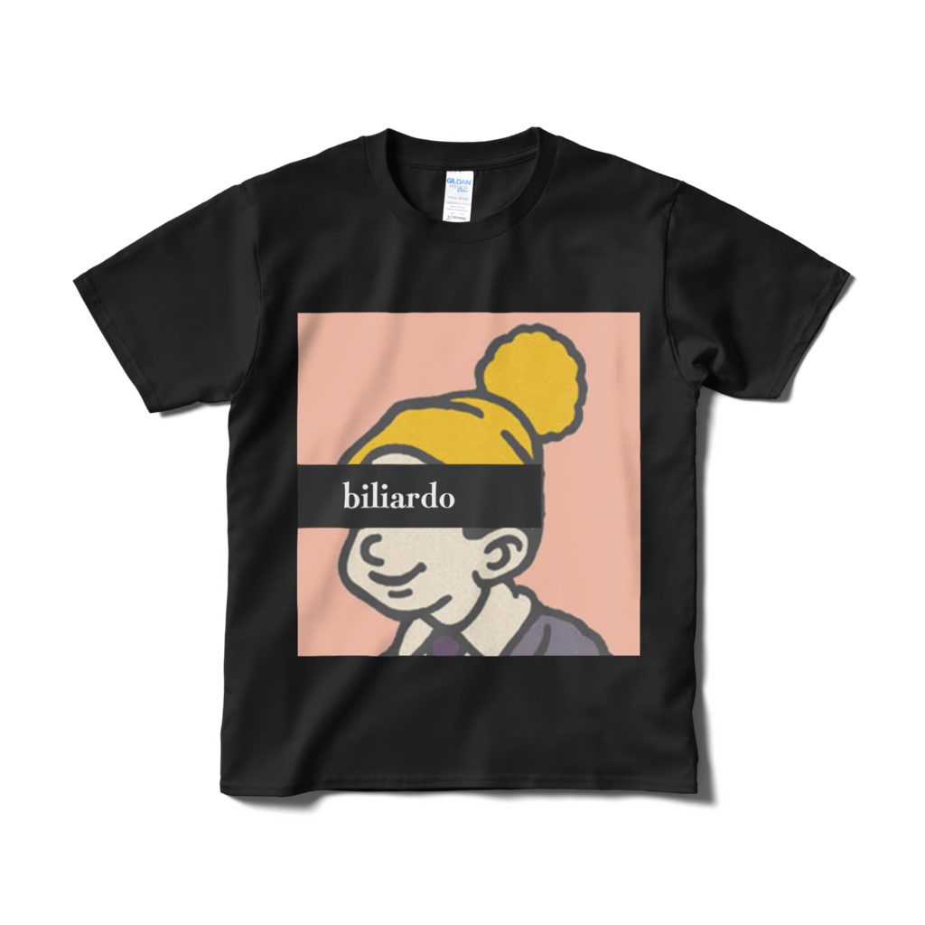 biliardo マーチTシャツ(黒)