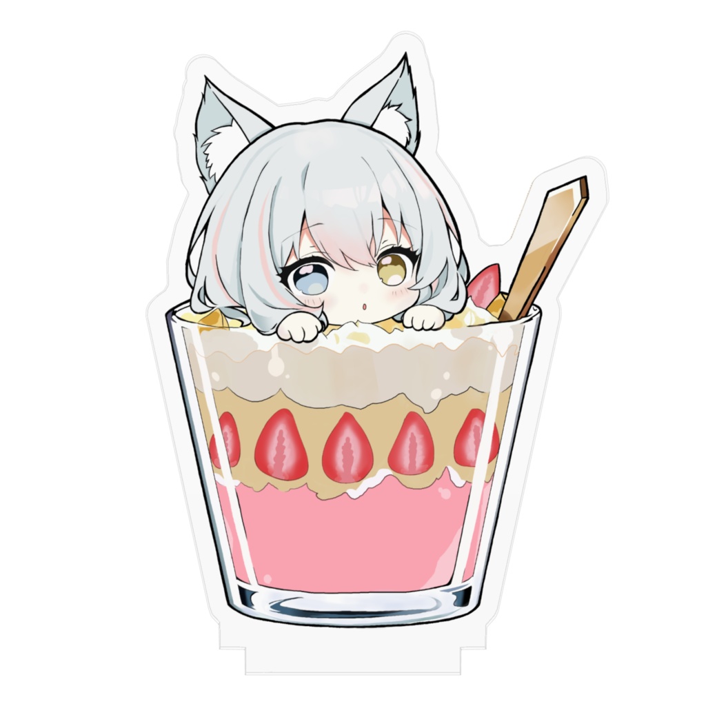 【常設グッズ】ぱふぇりアクリルスタンド