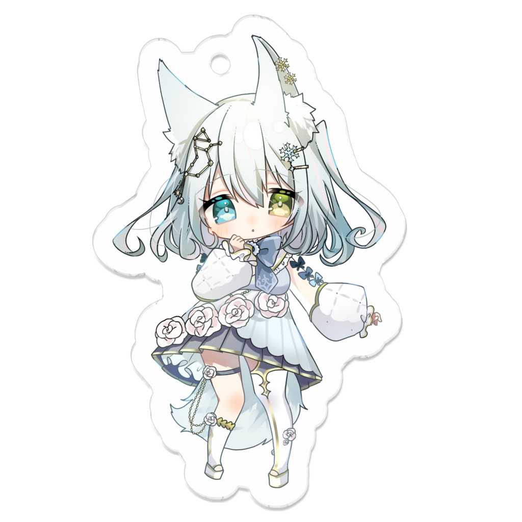 【常設グッズ】氷月華フェリシア初期衣装アクリルキーホルダー