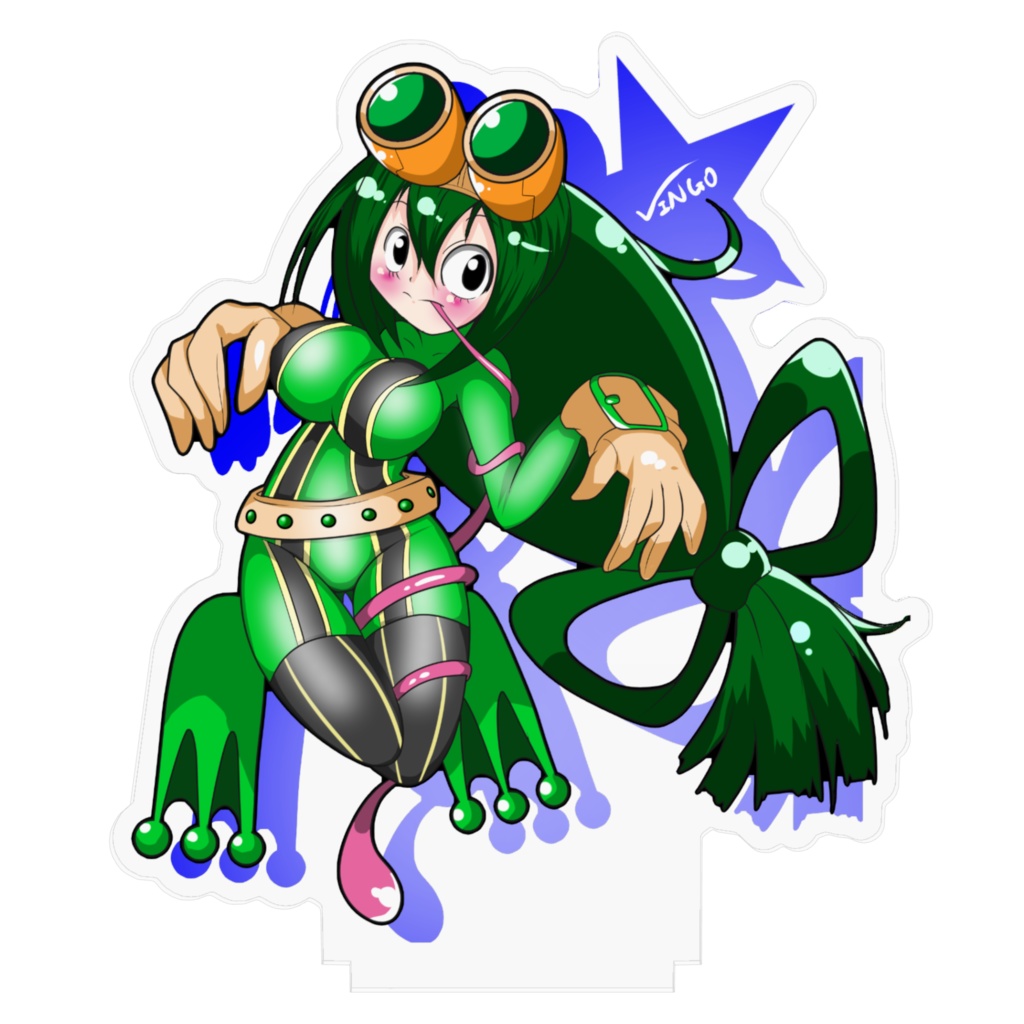 梅雨ちゃん アクリルフィギュア