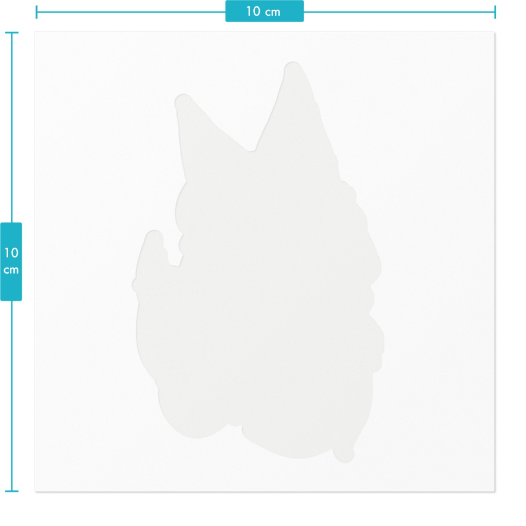 もふ伊莉菜シール