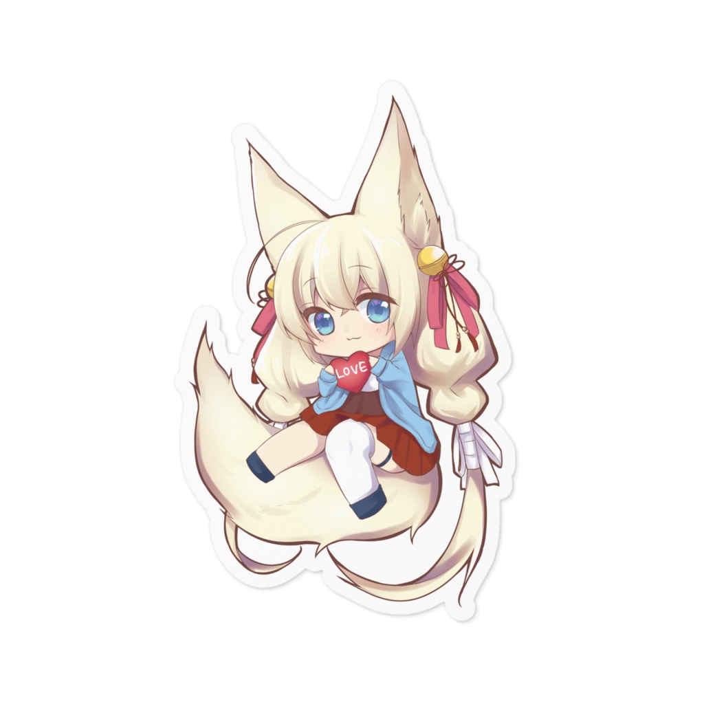 もふ伊莉菜シール