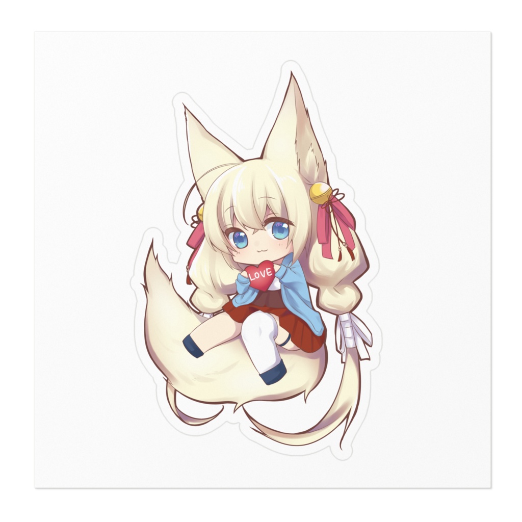 もふ伊莉菜シール