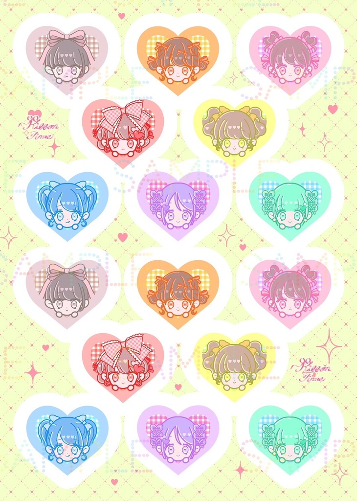 ハーフカットシール