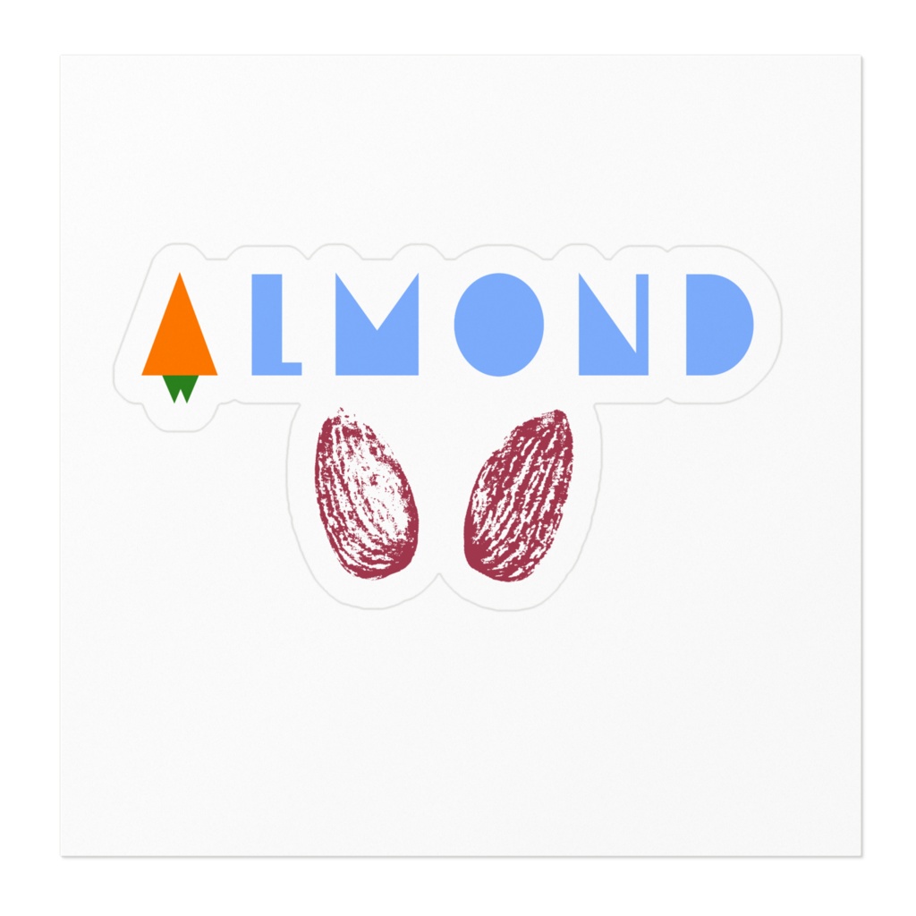 【非公式】ALMONDステッカー【ホワイトベース】