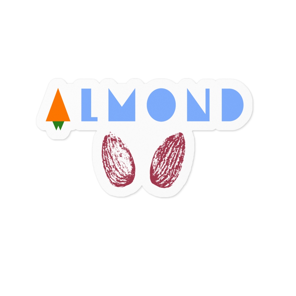 【非公式】ALMONDステッカー【ホワイトベース】