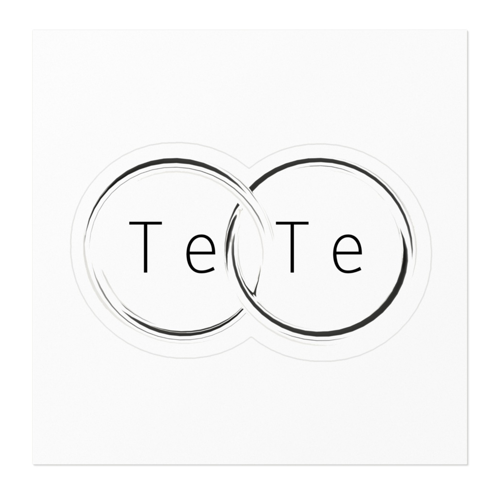 てぇてぇステッカー