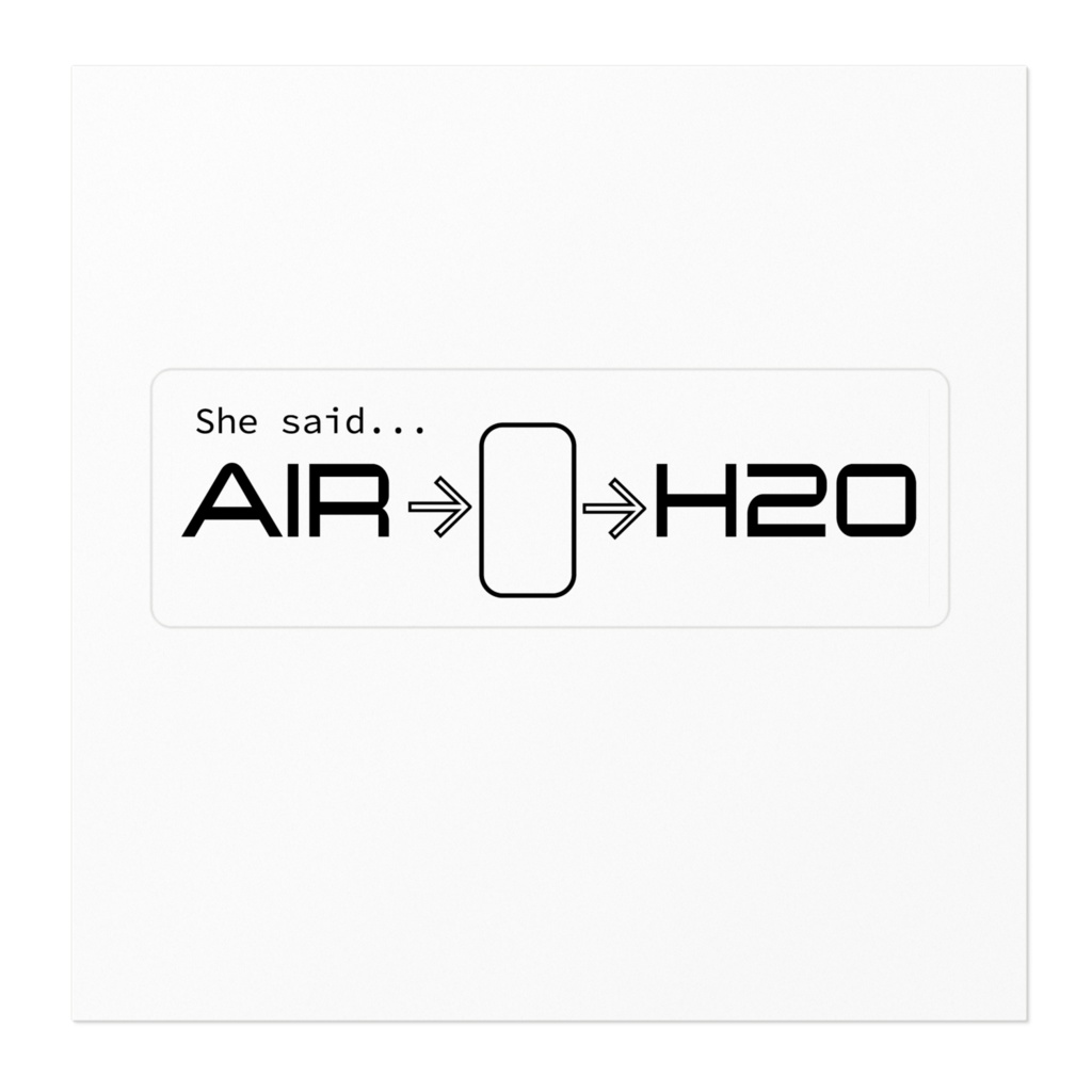 【非公式】加湿器ステッカー