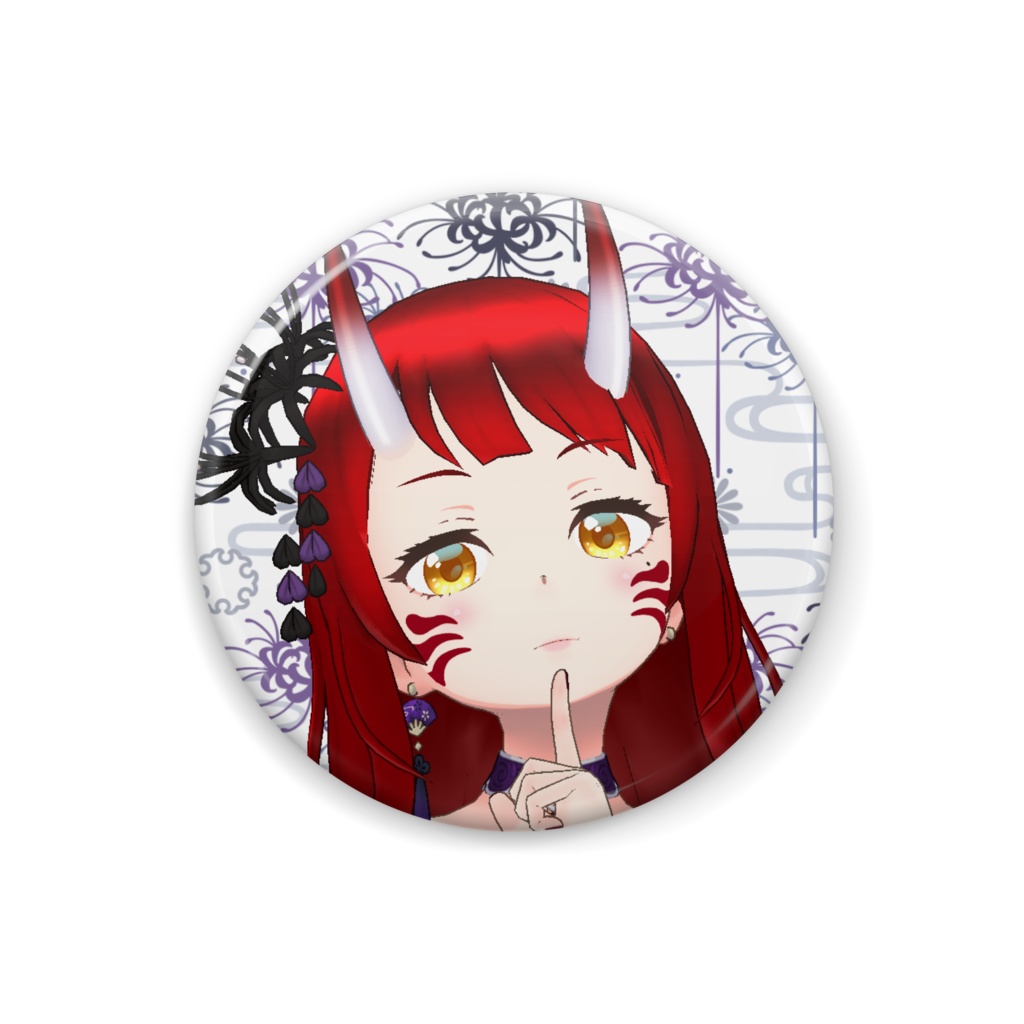 缶バッジ　天魅 しえる