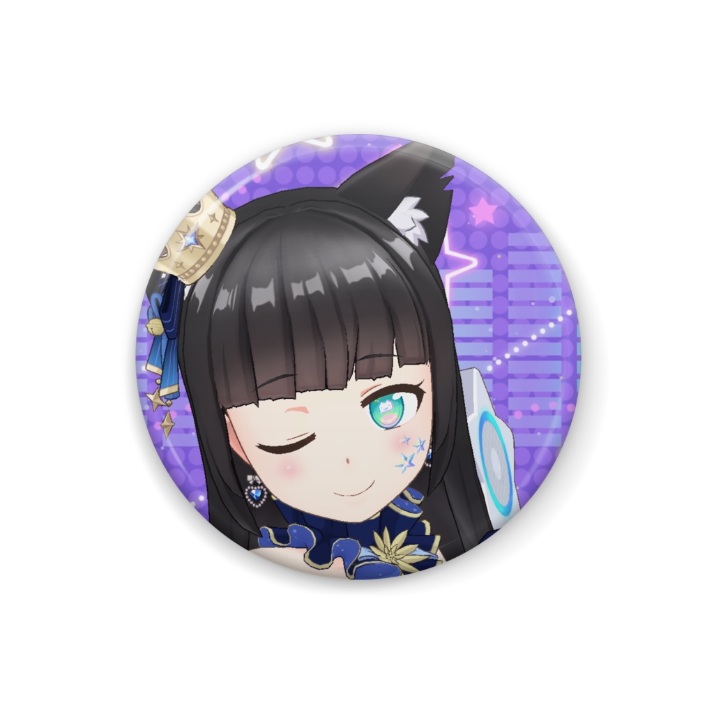 缶バッジ 過愛 ばぶたん