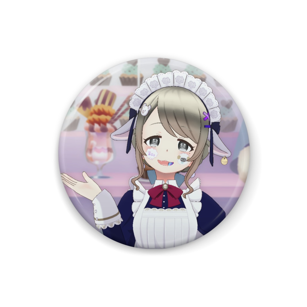 缶バッジ　ねむれむ