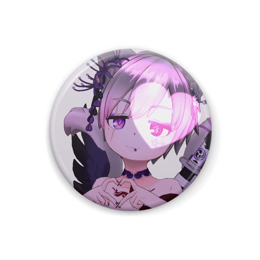 缶バッジ 天薬朴桜