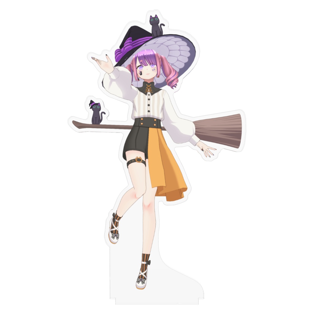 【夜月寝夢】ハロウィングッズ-アクスタ